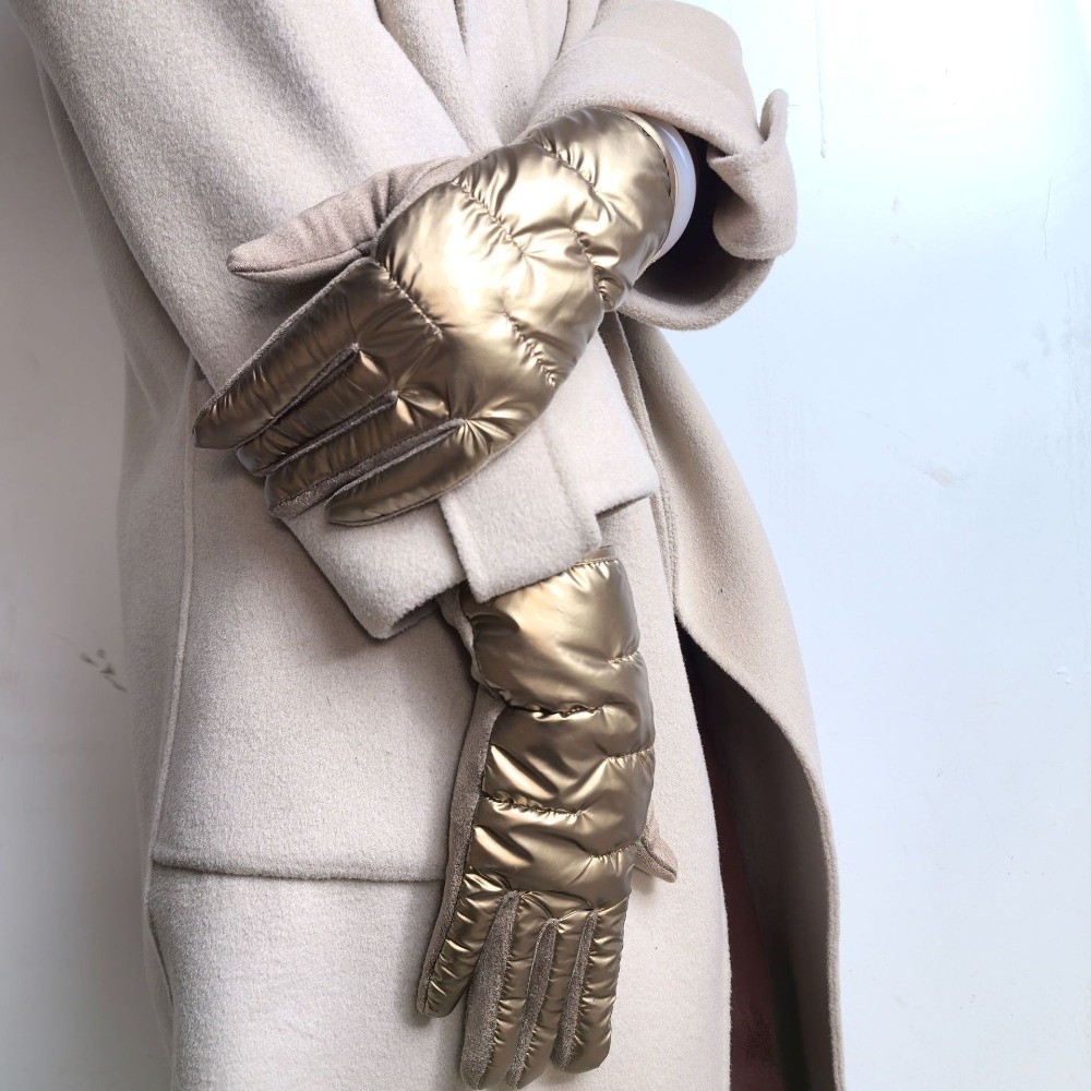 Winter Cycling Commute - Gants de conduite en daim imperméable,