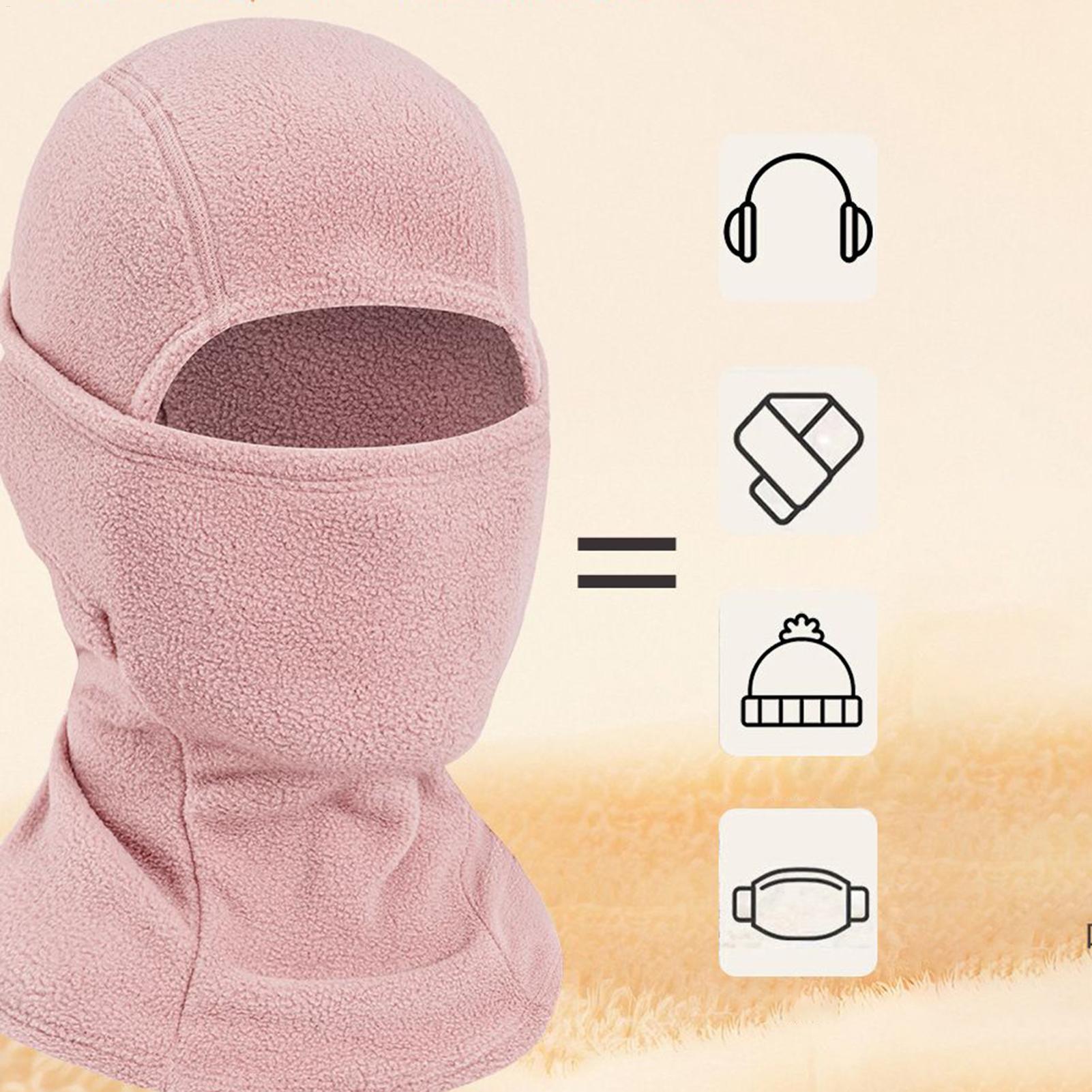 Winter Cycling Commute Gear - Masque facial d'hiver, cache-cou, équipement de