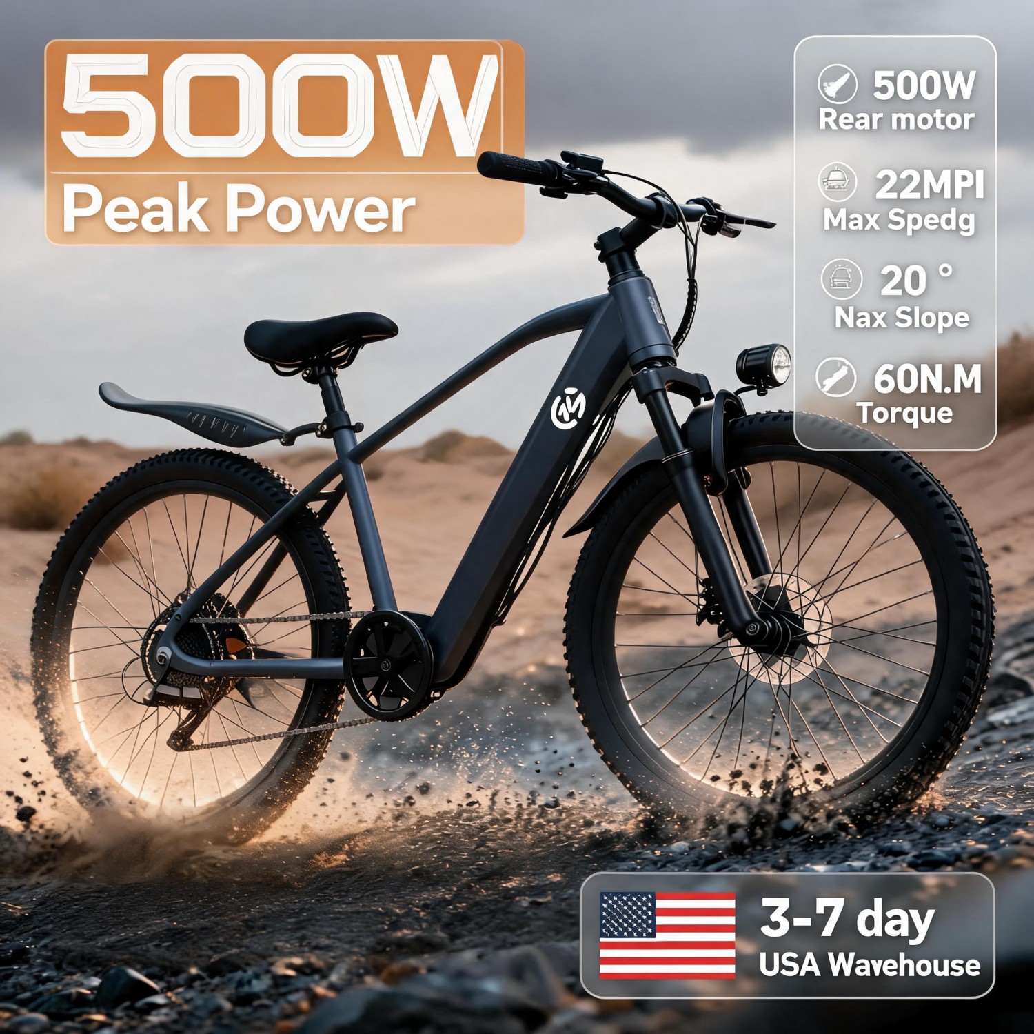 Vélo électrique tout-terrain C - Cycling For Commute avis et prix