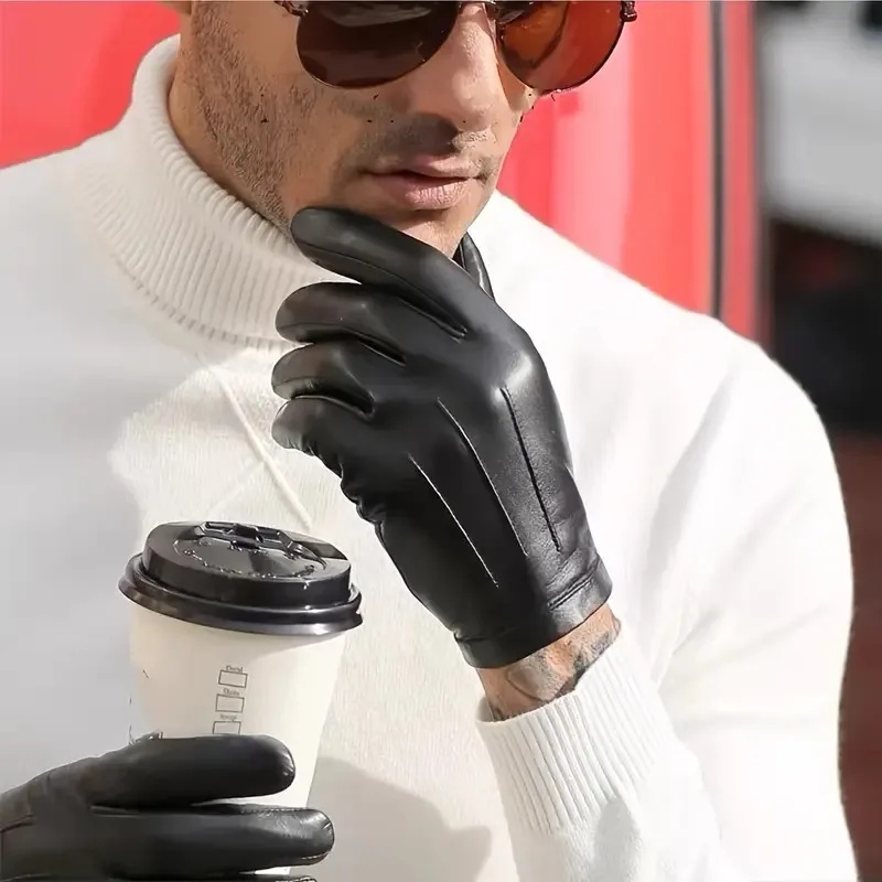 Gants courts en cuir de mouton - Winter Cycling Commute Gear avis et prix