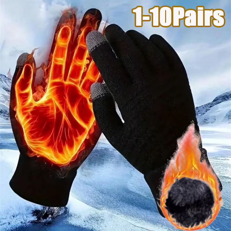1 à 10 paires de gants à écran - Winter Cycling Commute avis et prix