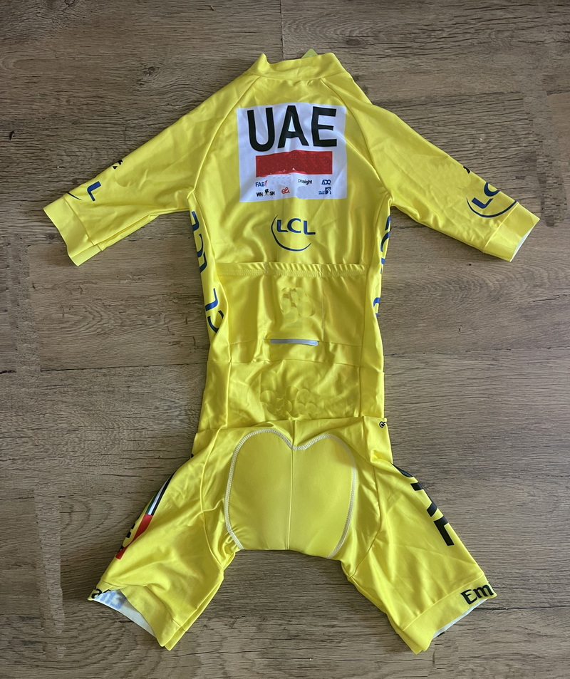 LASER-T-shirt de cyclisme jaun - Cycling Community avis et prix