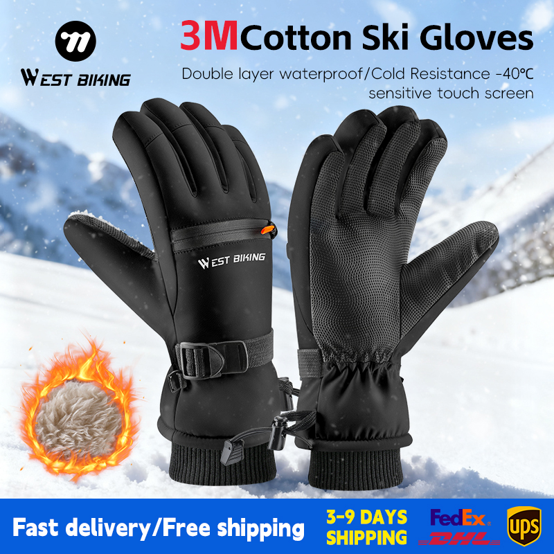 Gants de ski en coton WEST BIK - Winter Cycling Commute Gear avis et prix